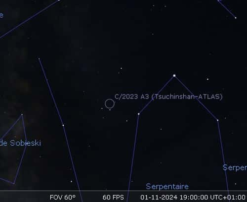 Observez la comète Tsuchinshan-Atlas