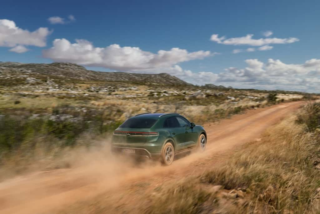 Avec le pack Offroad Design, le Macan n'a pas peur de sortir de l'autoroute. © Porsche