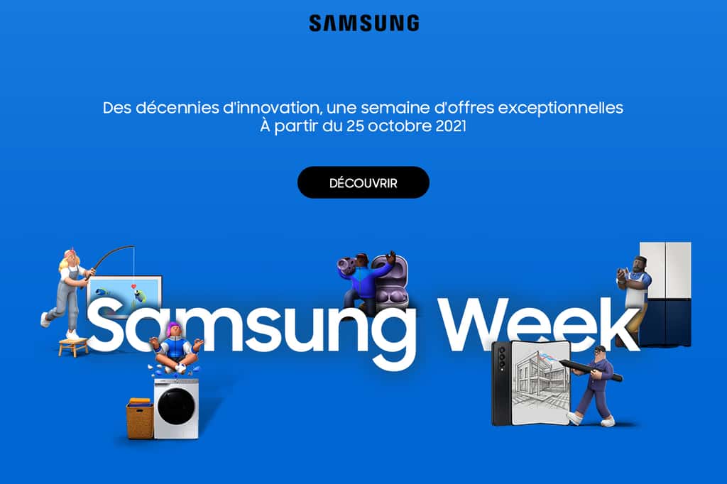 Des offres exceptionnelles pour la Samsung Week © Samsung