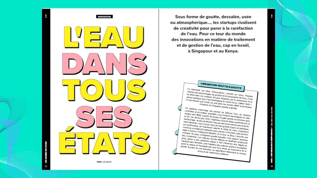 L'eau dans tous ses états - Cahier de Futura n°3