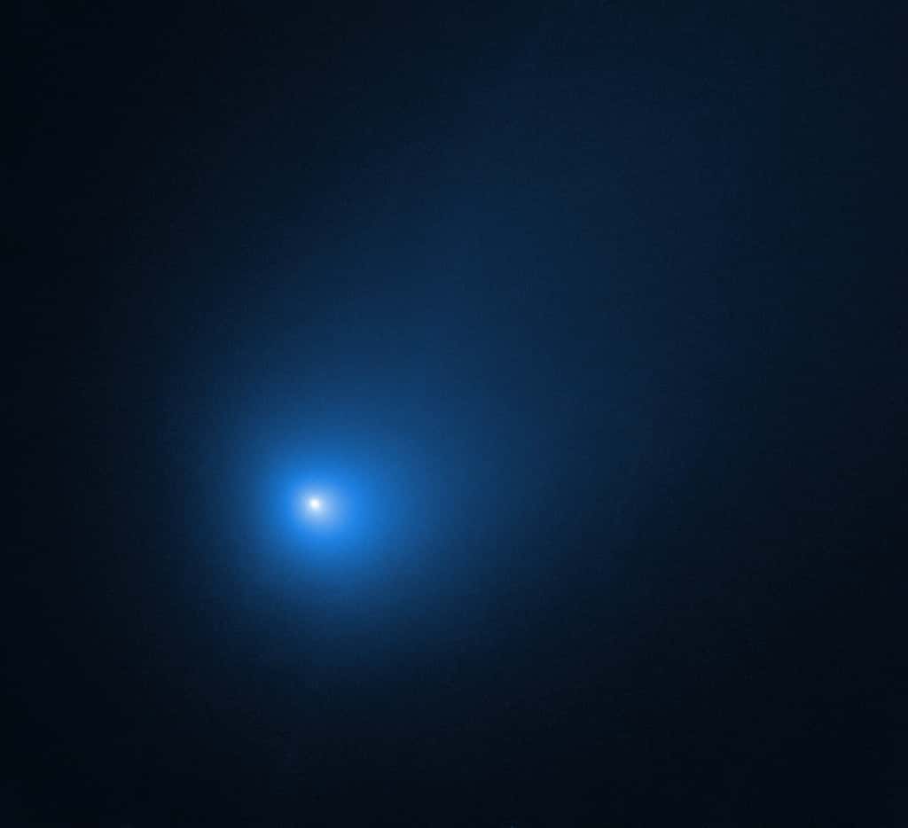 2I/Borisov photographiée par Hubble début décembre 2019 au moment du périhélie. © Nasa, ESA, D. Jewitt (Ucla)