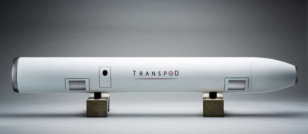 Voici à quoi ressemblerait la capsule TransPod. © TransPod