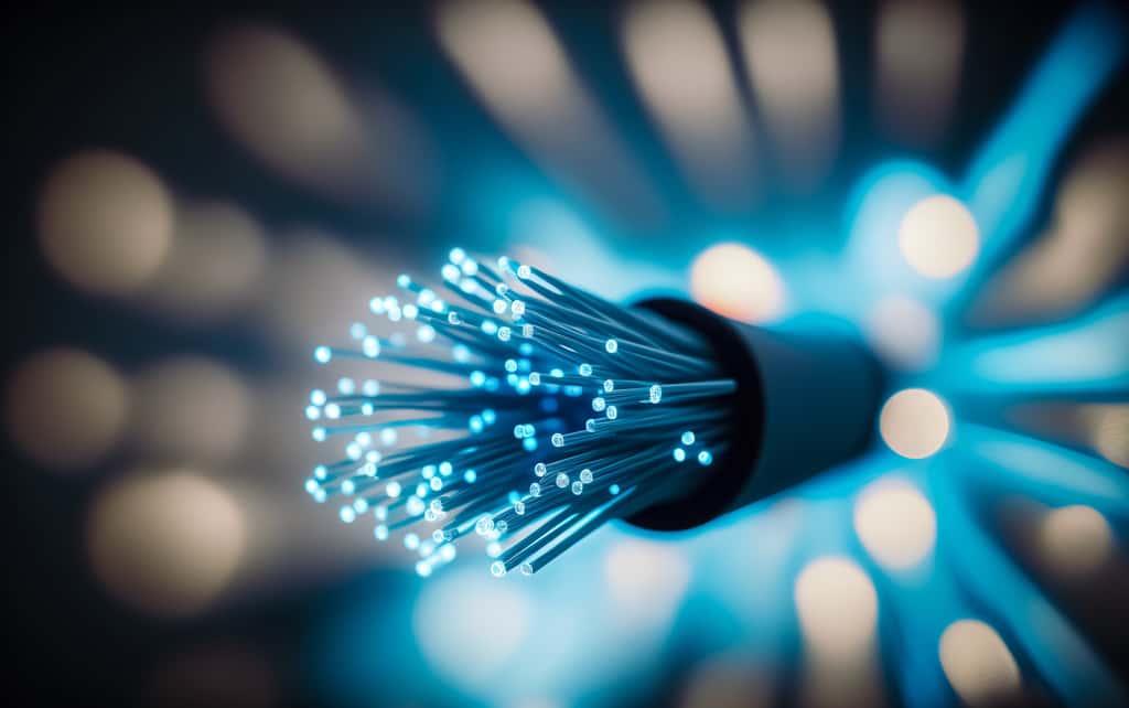 Le nouveau record de vitesse sur une seule fibre optique s’établit désormais à 22,9 pétabits par seconde. © Viks_Jin, Adobe Stock