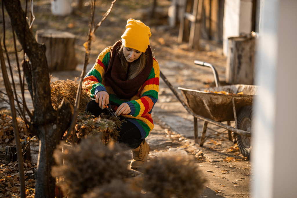 Le secret d’un jardin éclatant au printemps ? Quelques travaux à effectuer avant l'hiver ! © Freemixer, iStock<br> 