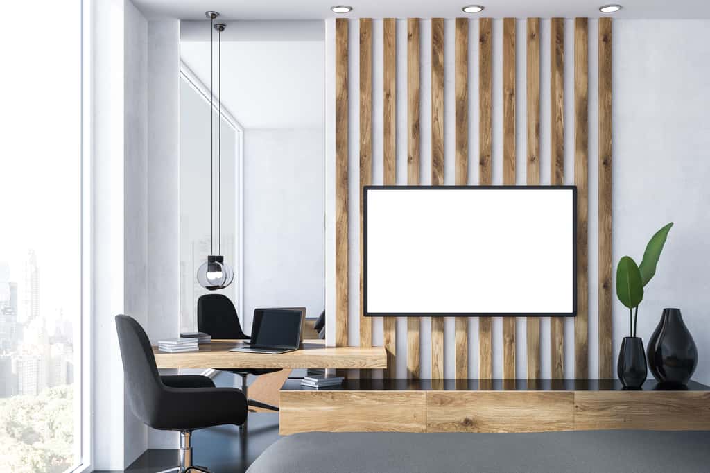 Un écran installé à bonne distance améliore le confort. © denisismagilov, Adobe Stock