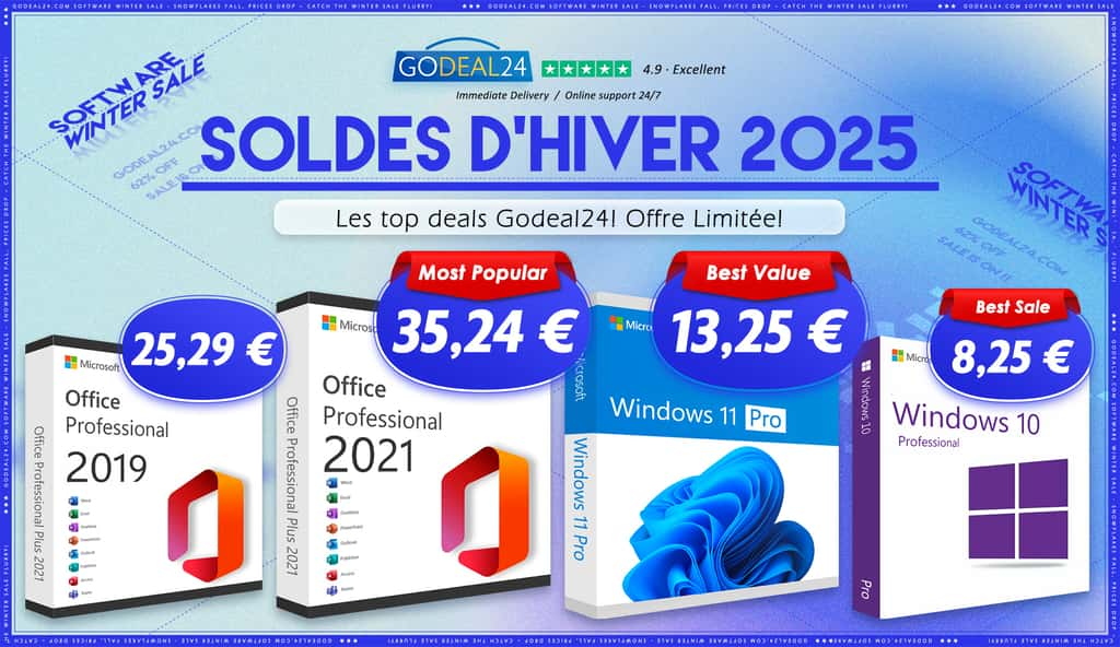 Profitez des soldes d'hiver avec Godeal24