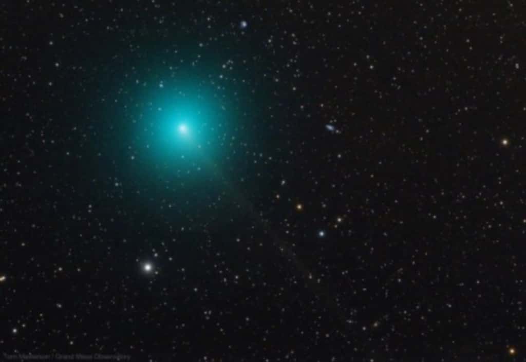 La comète 46P/Wirtanen le 26 novembre. © Tom Masterson, Grand Mesa Observatory