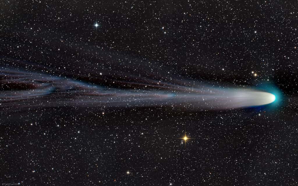 La comète Leonard le 21 décembre 2021. © Rolando Ligustri (CARA Project, CAST), Lukas Demetz, Apod (Nasa)