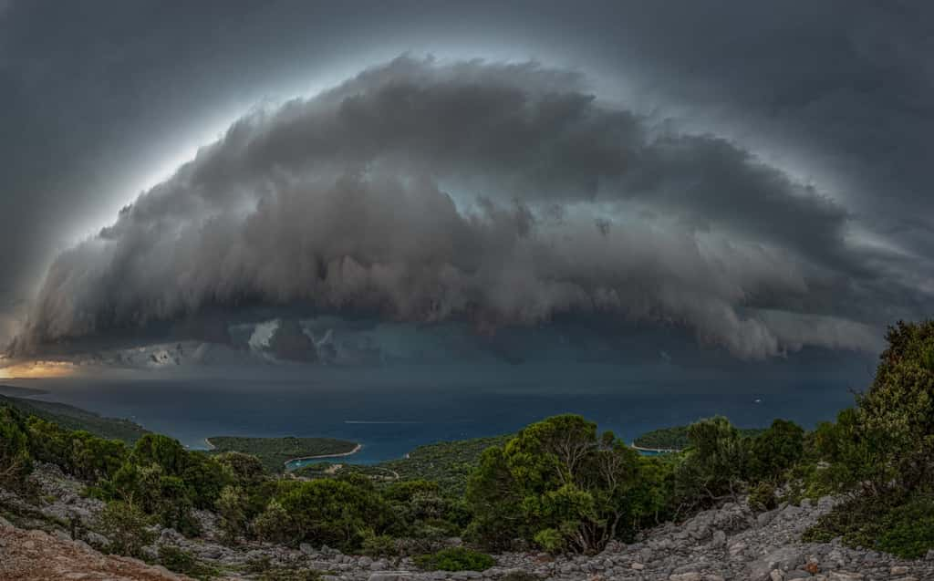 « <em>Nuage rouleau d’été </em>». © Sandro Puncet