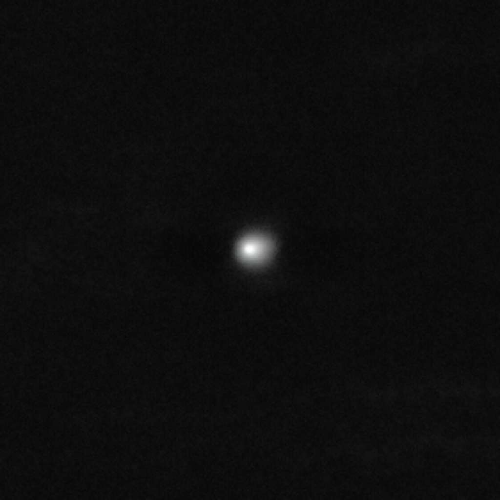 Image de la comète 3I/Atlas obtenue par le <em>Very Large Telescope</em> de l'ESO. © ESO