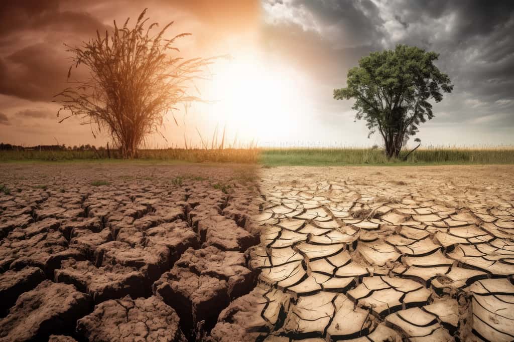 La hausse des températures et la sécheresse mènent à des conditions de famine dans certains pays, provoquant une hausse de la mortalité.  © Luisa, Adobe Stock