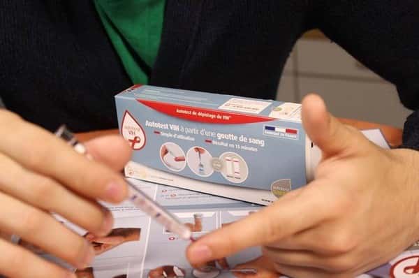 Un kit d'autodépistage du VIH est disponible depuis 2015. © AAZ