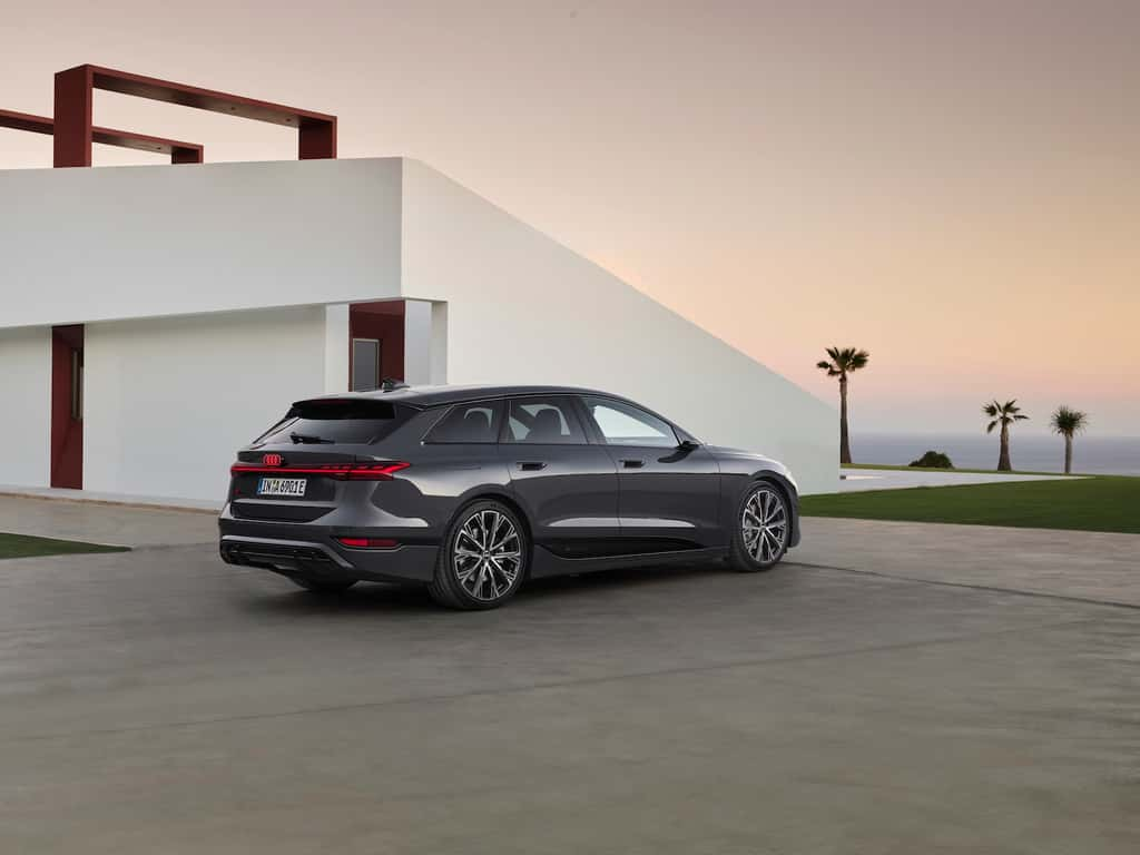 L'Audi A6 e-tron Avant aura aussi sa version S6 forte de 503 chevaux. © Audi