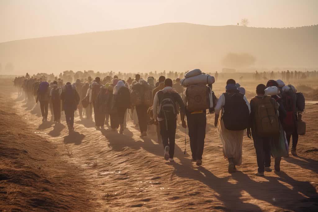 La sécheresse historique en Syrie a contribué à la guerre civile du pays suite aux tensions liées aux migrations des habitants. © Djomas, Adobe Stock