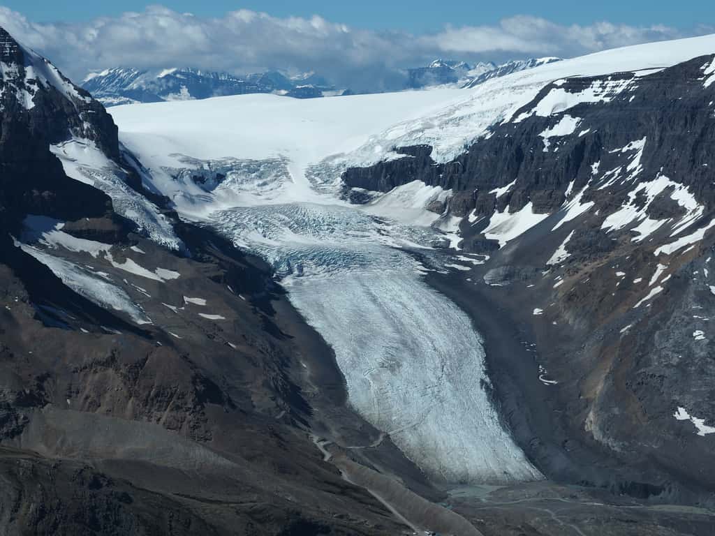 Le glacier Athabasca vient de connaître un nouveau record de fonte en 2023. © James, Adobe Stock