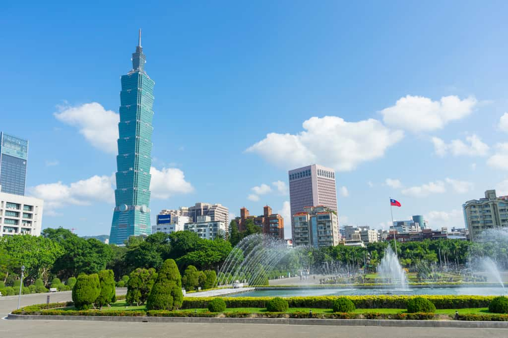 Le Tapei 101 résiste également aux séismes. © bennnn, Adobe Stock