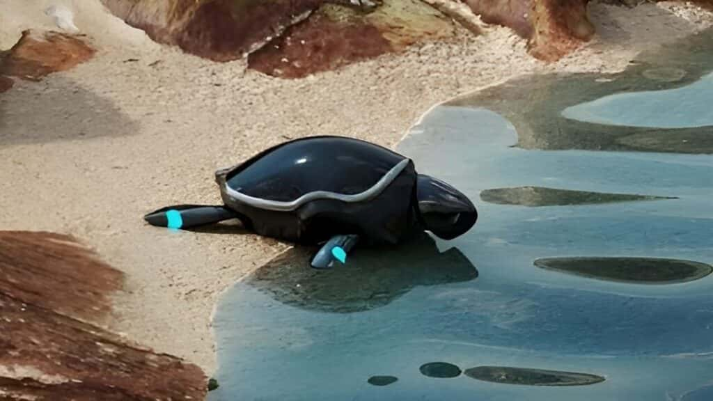 Ce robot en forme de tortue a été conçu pour la recherche marine. © BeatBot