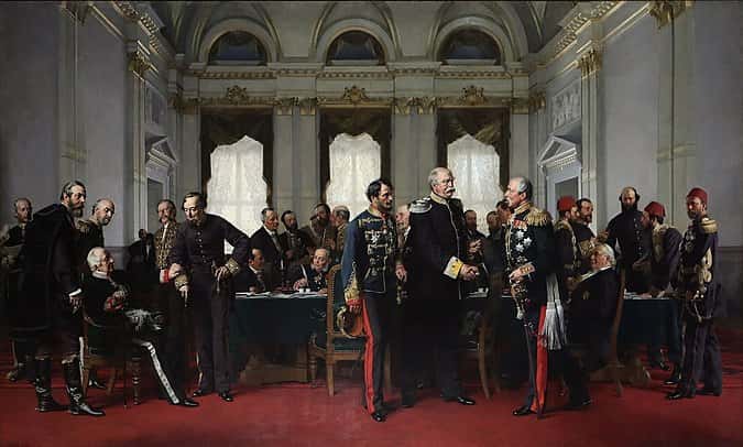 Le congrès de Berlin par Anton von Werner (1881). © Wikimedia Commons, domaine public