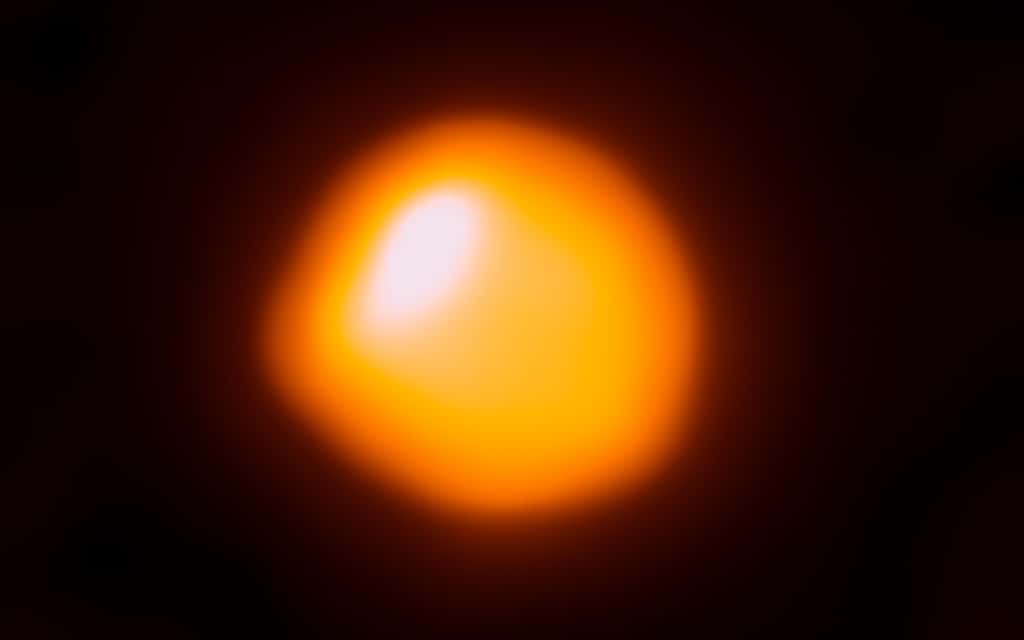 Prise par Alma, c'est la meilleure image jamais réalisée de Bételgeuse. © ESO