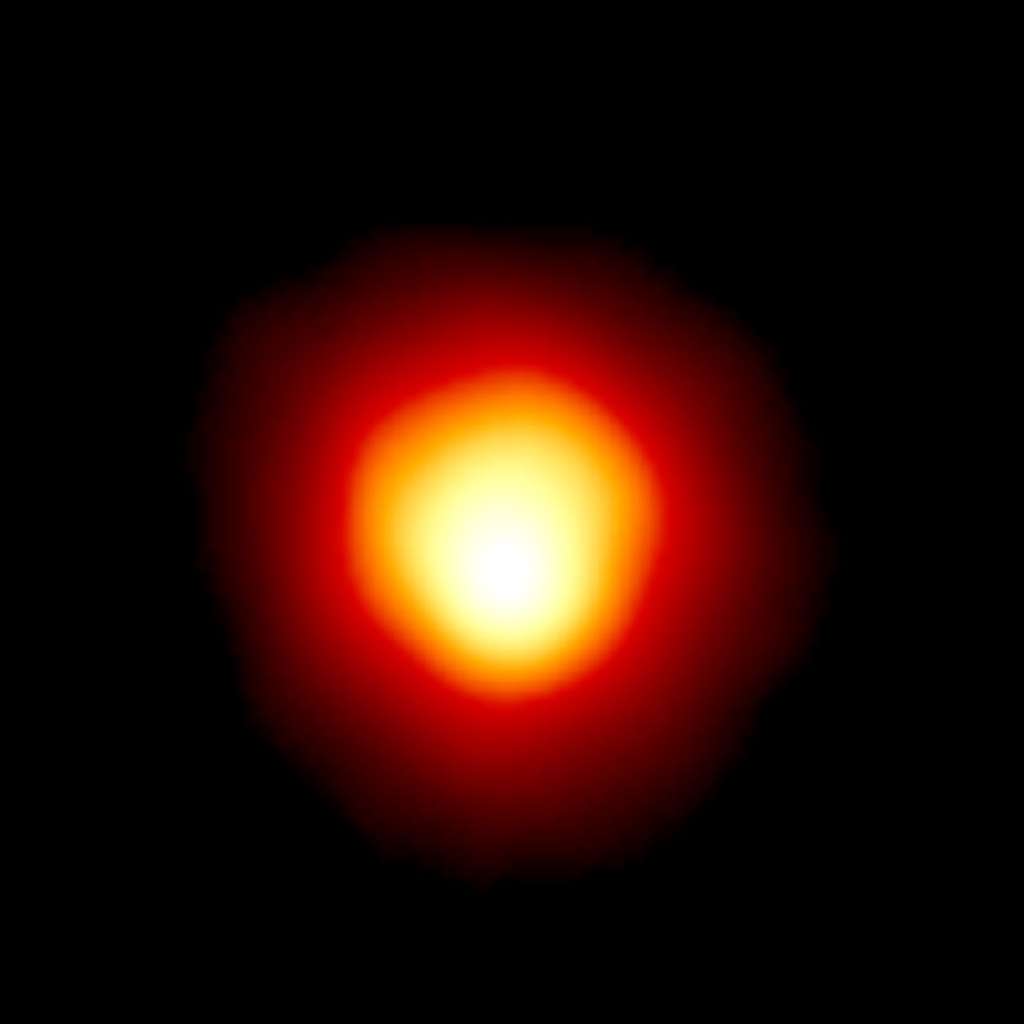 Première image directe d'une autre étoile que le Soleil. Bételgeuse photographiée par Hubble. © Andrea Dupree (Harvard-Smithsonian CfA), Ronald Gilliland (STScI), Nasa, ESA