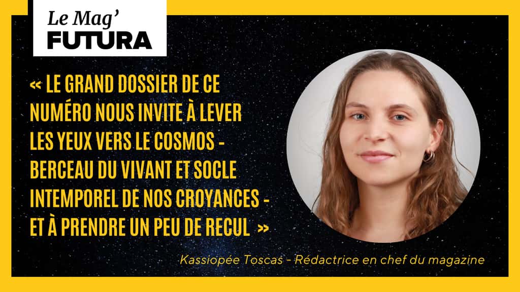 Kassiopée Toscas, rédactrice en chef du magazine Futura