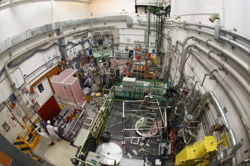 Le réacteur expérimental Cabri en avril 2011. © G. Lesénéchal, CEA