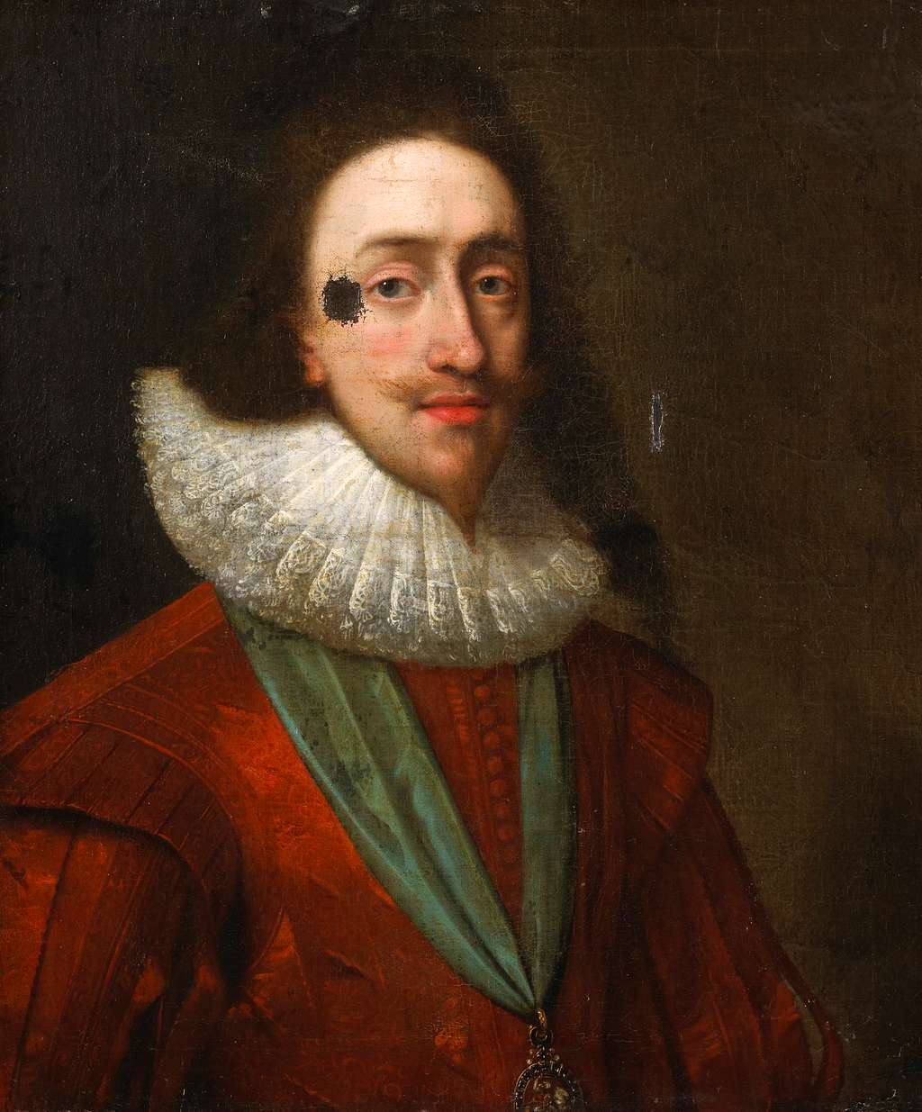 Portrait de Charles I<sup>er</sup> d'Angleterre, huile sur toile de Daniel Mytens, 1630. © Wikimedia Commons, domaine public.