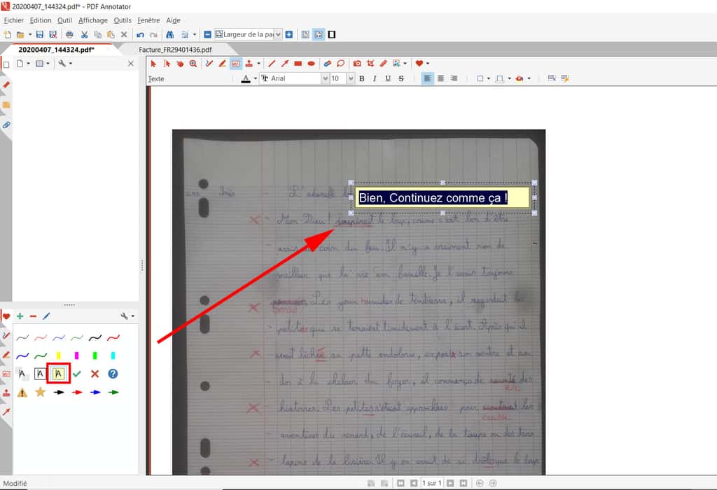 Ajouter des annotations avec PDF Annotator © GRAHL software design