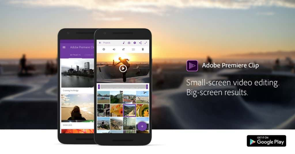 Adobe propose une application gratuite et compatible avec Adobe Premiere Pro CC sur ordinateur. 