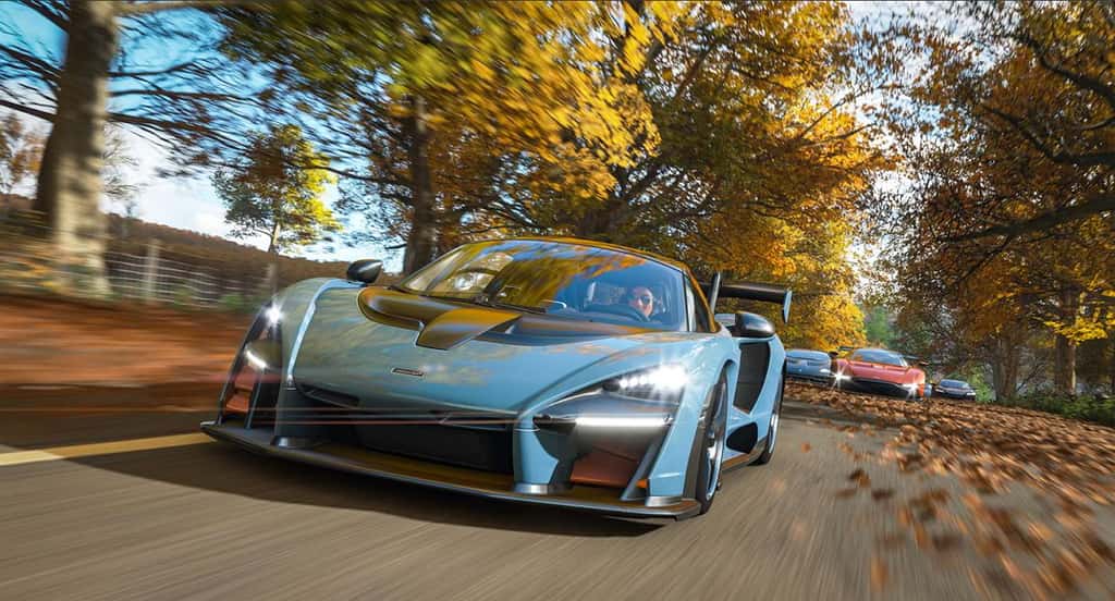 C’est sur les routes de Grande-Bretagne que les joueurs doivent montrer leur habileté dans <em>Forza Horizon 4</em>. © Microsoft