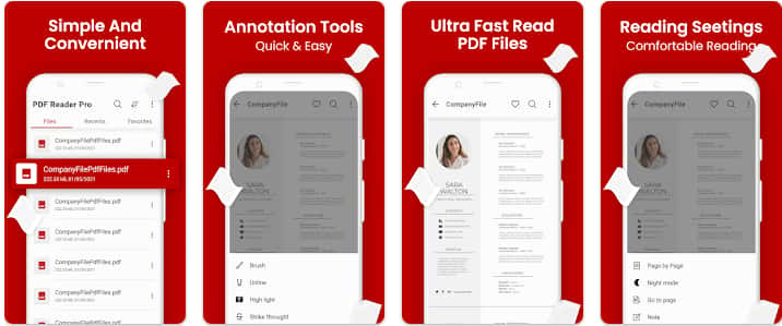 PDF Reader pour Android, une visionneuse PDF légère et pleine de ressources © Reader Tools