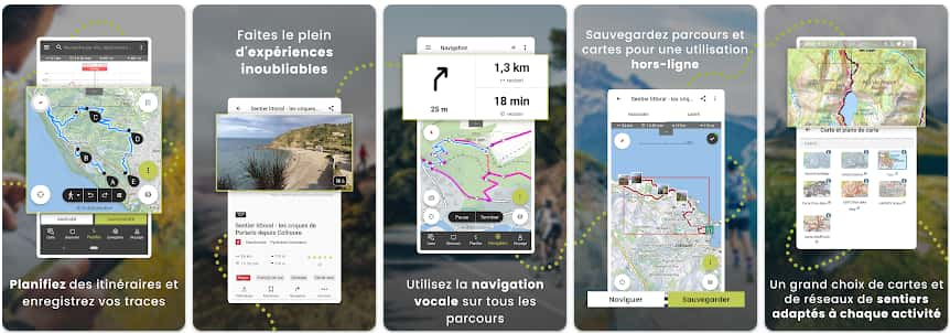 Outdooractive, une appli pour les randonneurs de tous niveaux