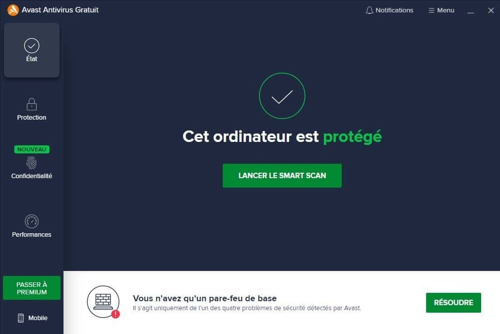  Avast Antivirus Gratuit © Avast