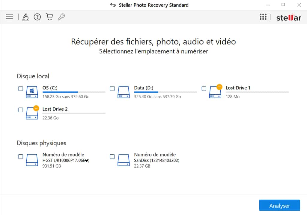 Restaurez rapidement vos photos effacées par erreur avec Stellar Photo Recovery © Stellar