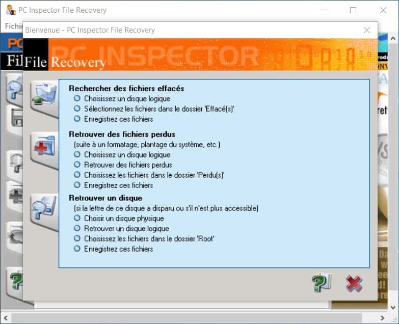 PC Inspector File Recovery 4.x permet de récupérer les fichiers de partitions que Windows ne peut plus détecter. © Convar