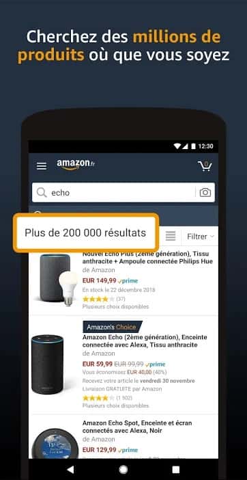 À l’origine, Amazon était spécialisé dans la librairie en ligne. L’entreprise s’est diversifiée et est maintenant la plus grande plateforme de commerce électronique dans le monde. © Amazon.com