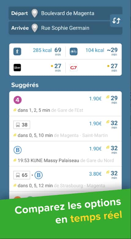 Citymapper est l’application de transport la plus complète sur iOS. © Citymapper Ltd.