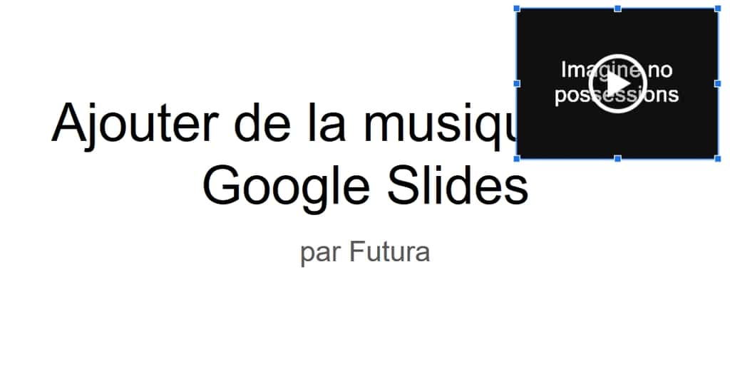 Ajustez le placement de la fenêtre du clip vidéo. © Google Inc.