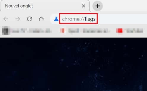 Écrivez « chrome://flags » dans la barre d’adresse de Chrome. © Google Inc.
