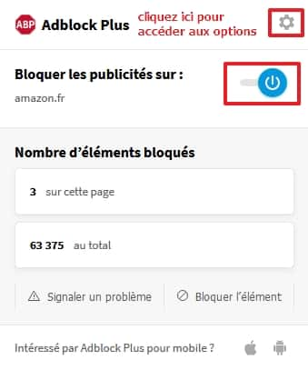 Ne soyez plus envahi par les publicités grâce à Adblock plus. © Eyeo GmbH