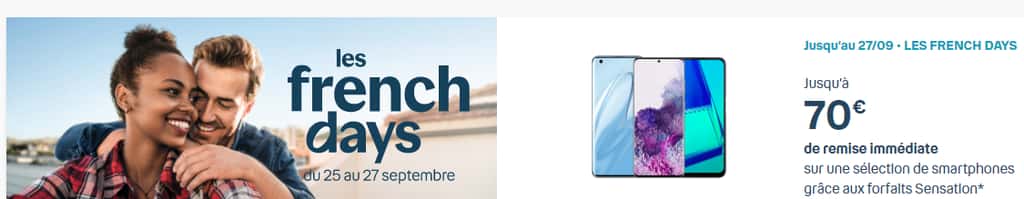 Promos smartphones French Days © Bouygues Telecom 