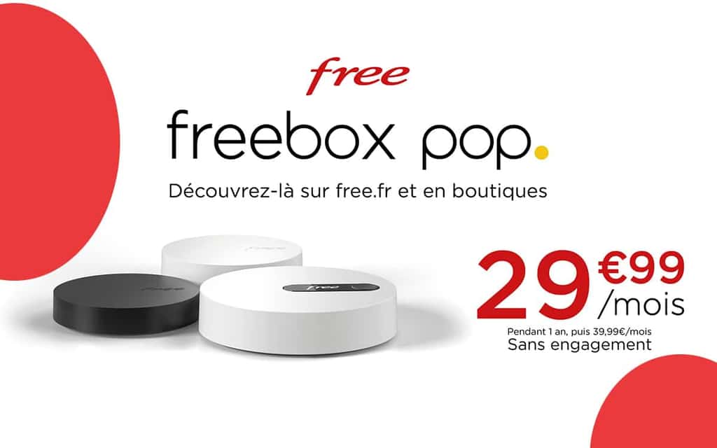 La Freebox Pop en promo © Free