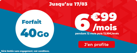 Forfait 60Go en promo © Auchan Telecom