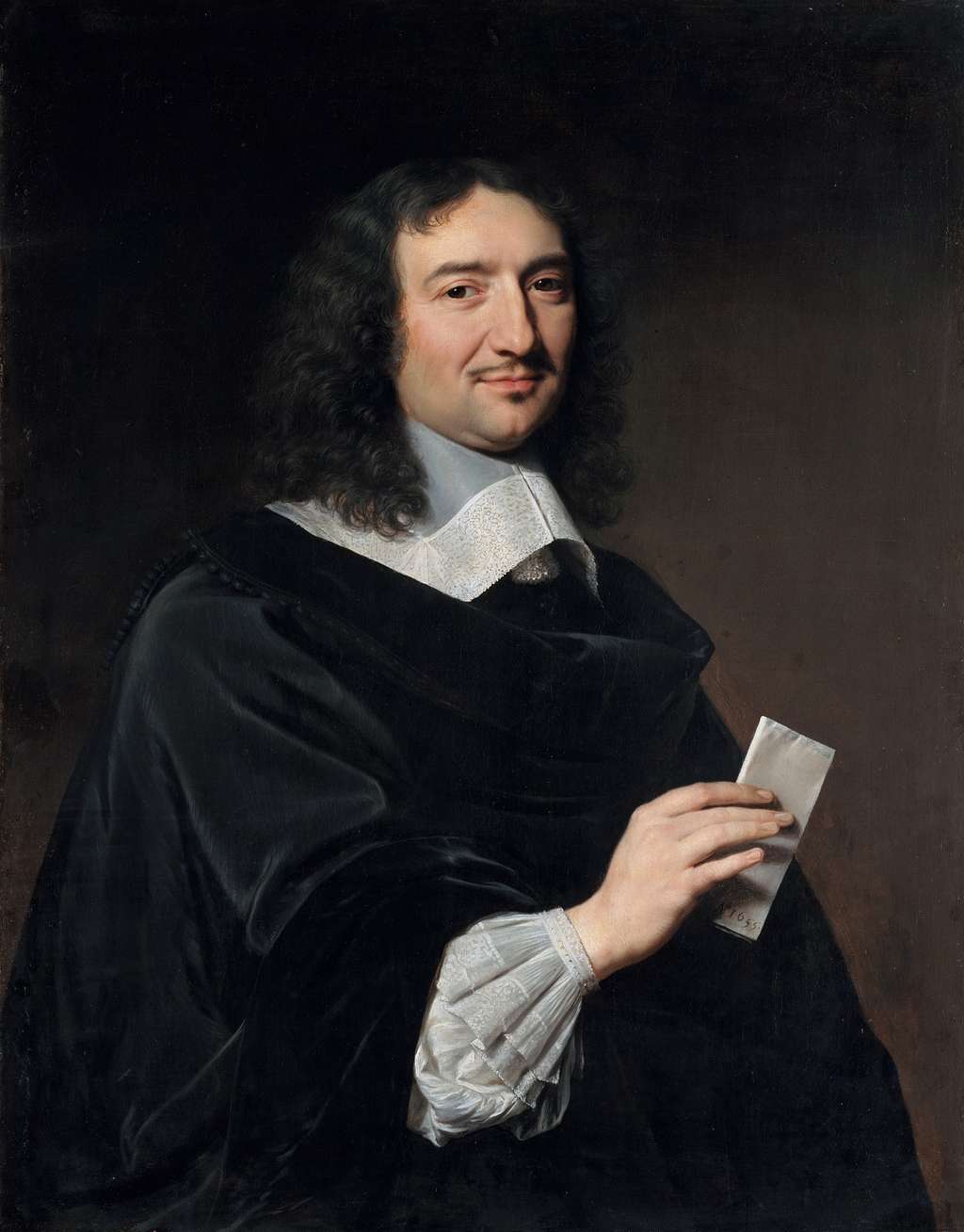 Portrait de Colbert par Philippe de Champaigne en 1655 ; <em>Metropolitan Museum of Art</em> (MET), New York. © Wikimedia Commons, domaine public