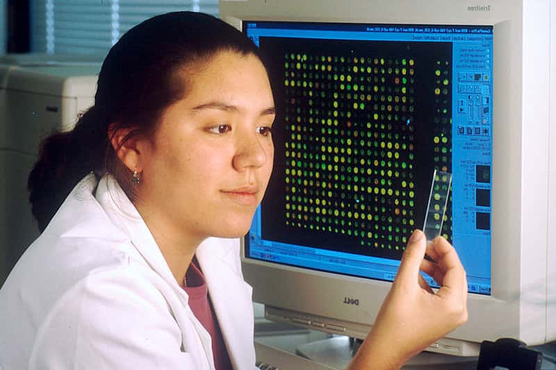 Les craintes de la FDA ne portaient pas sur la constitution d’une base de données génétique, mais sur la fiabilité du diagnostic et de ses conséquences. © NIH, Wikimedia Commons, DP