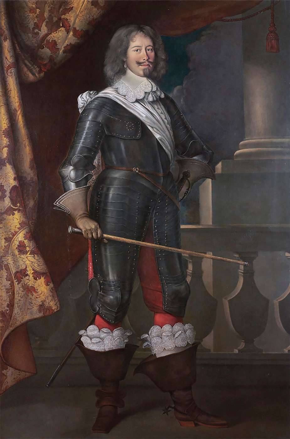 Portrait du comte de Tréville, premier commandant des Mousquetaires du roi, par Louis Le Nain en 1644. Collection privée. © Wikimedia Commons, domaine public