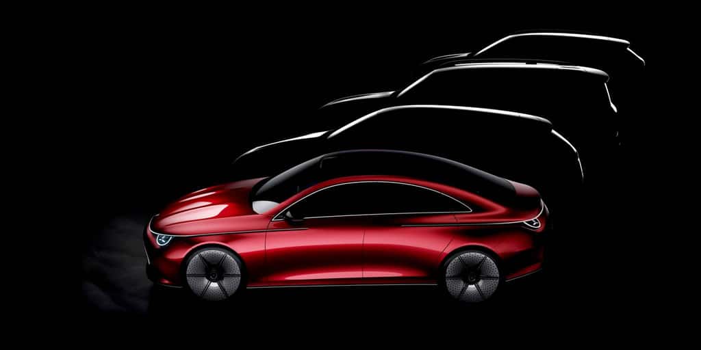 Avec le Concept CLA, quatre nouveaux modèles devraient voir le jour. © Mercedes-Benz