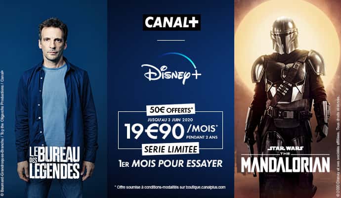Bon plan Canal+ avec Disney+ - Image Canal+