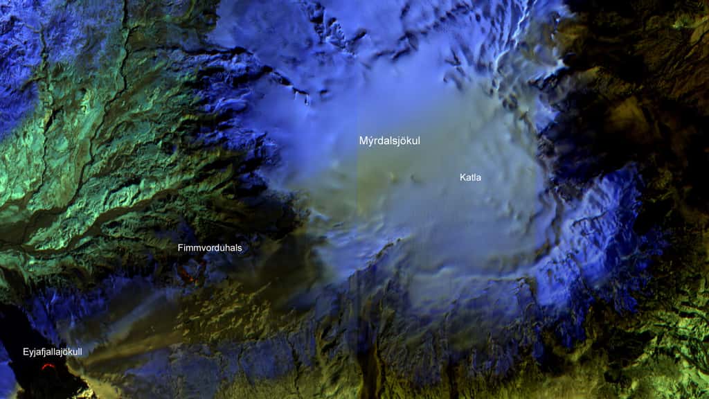 L’IA à bord du satellite EO-1 a permis de détecter l’éruption volcanique de l’Eyjafjallajökull en 2010. © Nasa, JPL, EO-1 Mission, GSFC, Ashley Davies