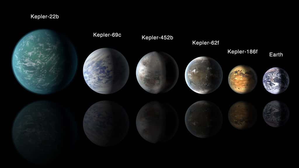 En 2015, le télescope spatial Kepler détectait dans la Voie lactée plusieurs exoplanètes vraisemblablement similaires à la Terre. © Nasa , Ames, JPL-Caltech